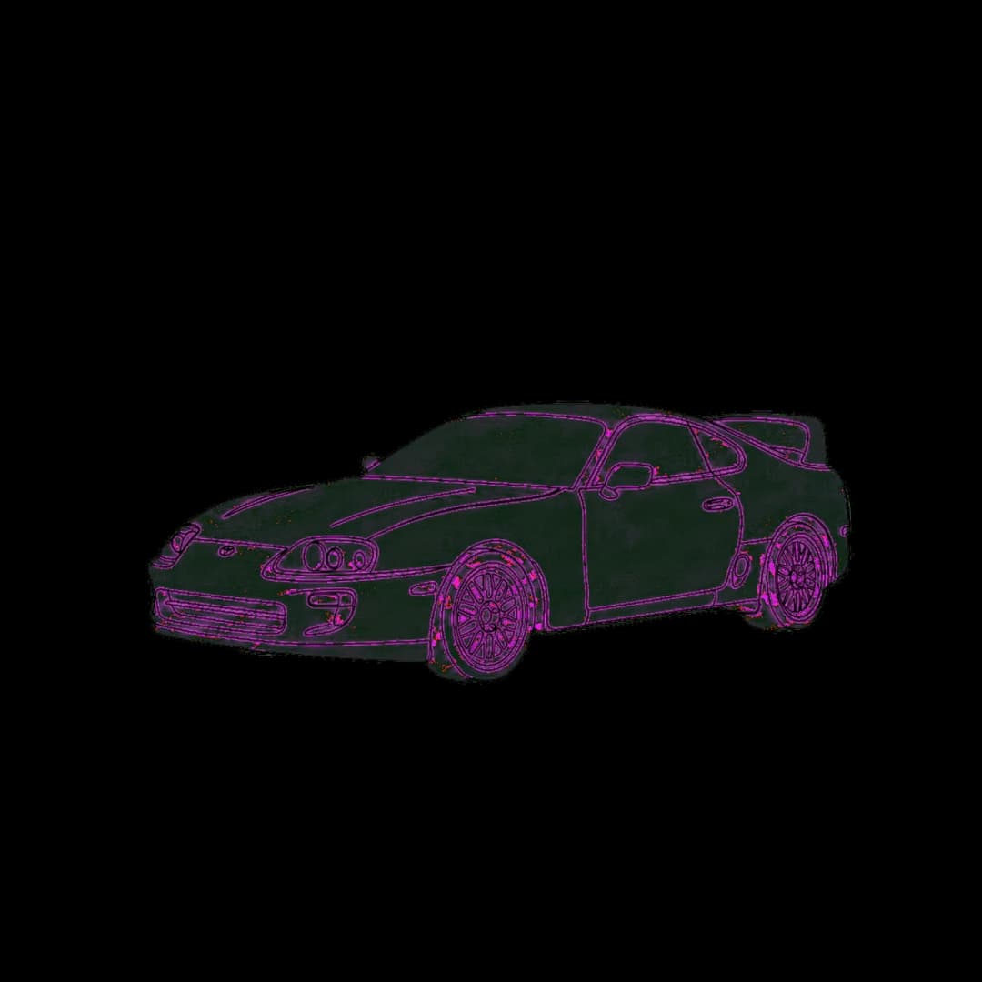 One-Line Legend — 90s JDM legends design.