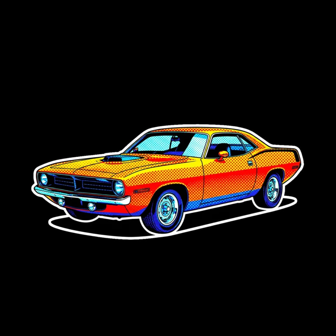 Orange Peel Pop — Challenger design.