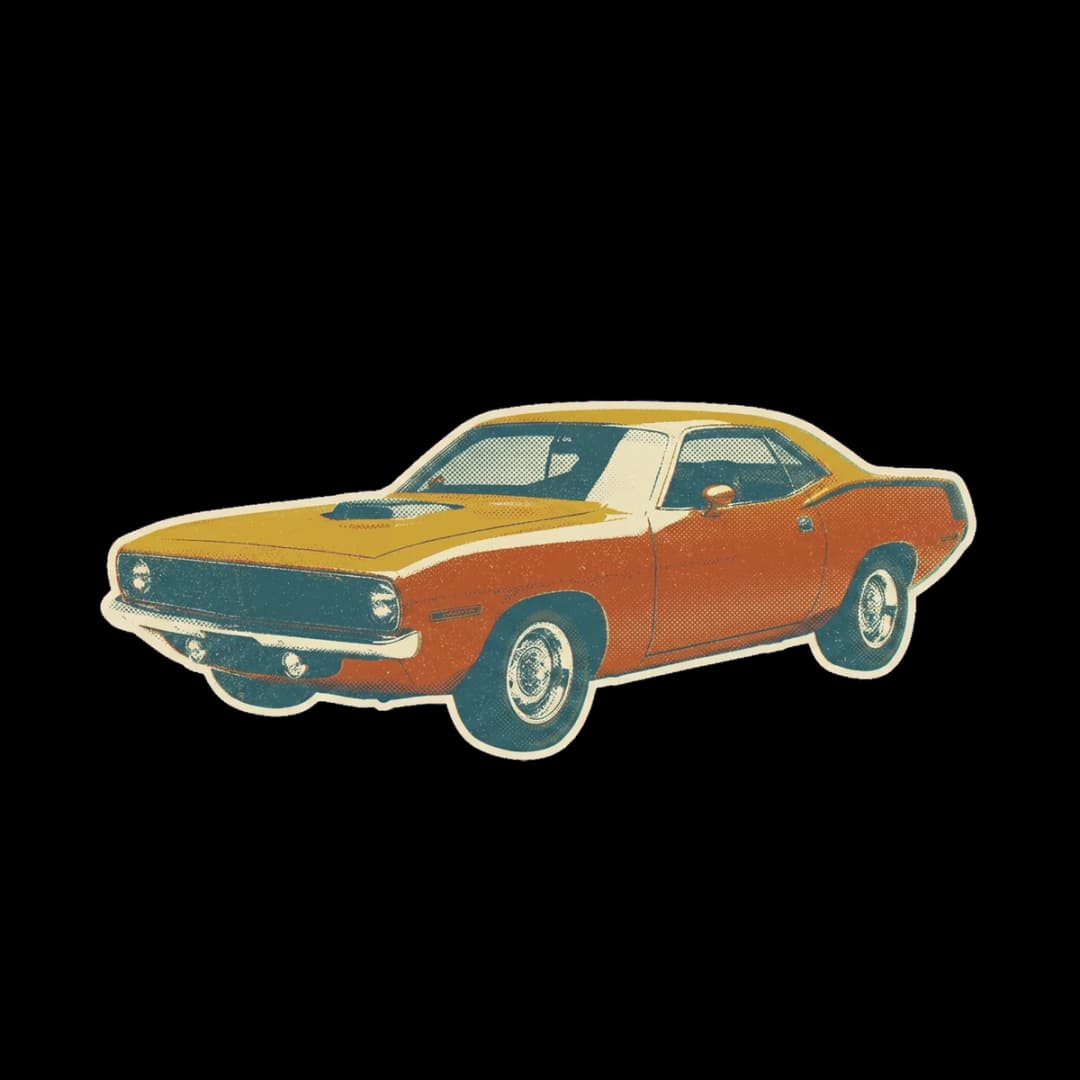 Tail-Stripe Throwback — Challenger design.