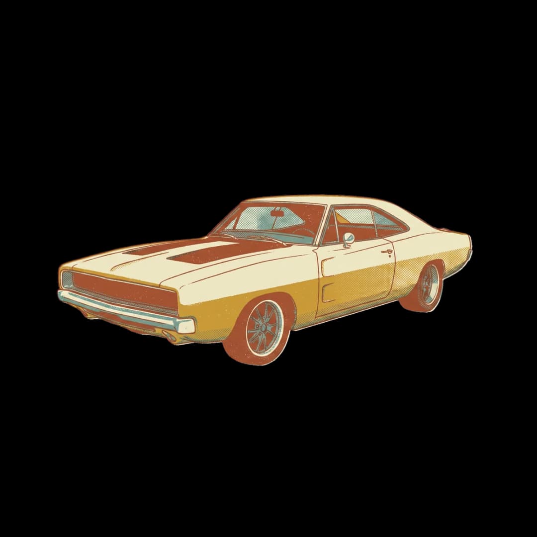 Center-Stripe Classic — Charger design.