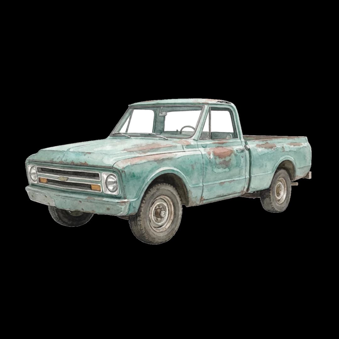 Flatbed Wash — C10 design.