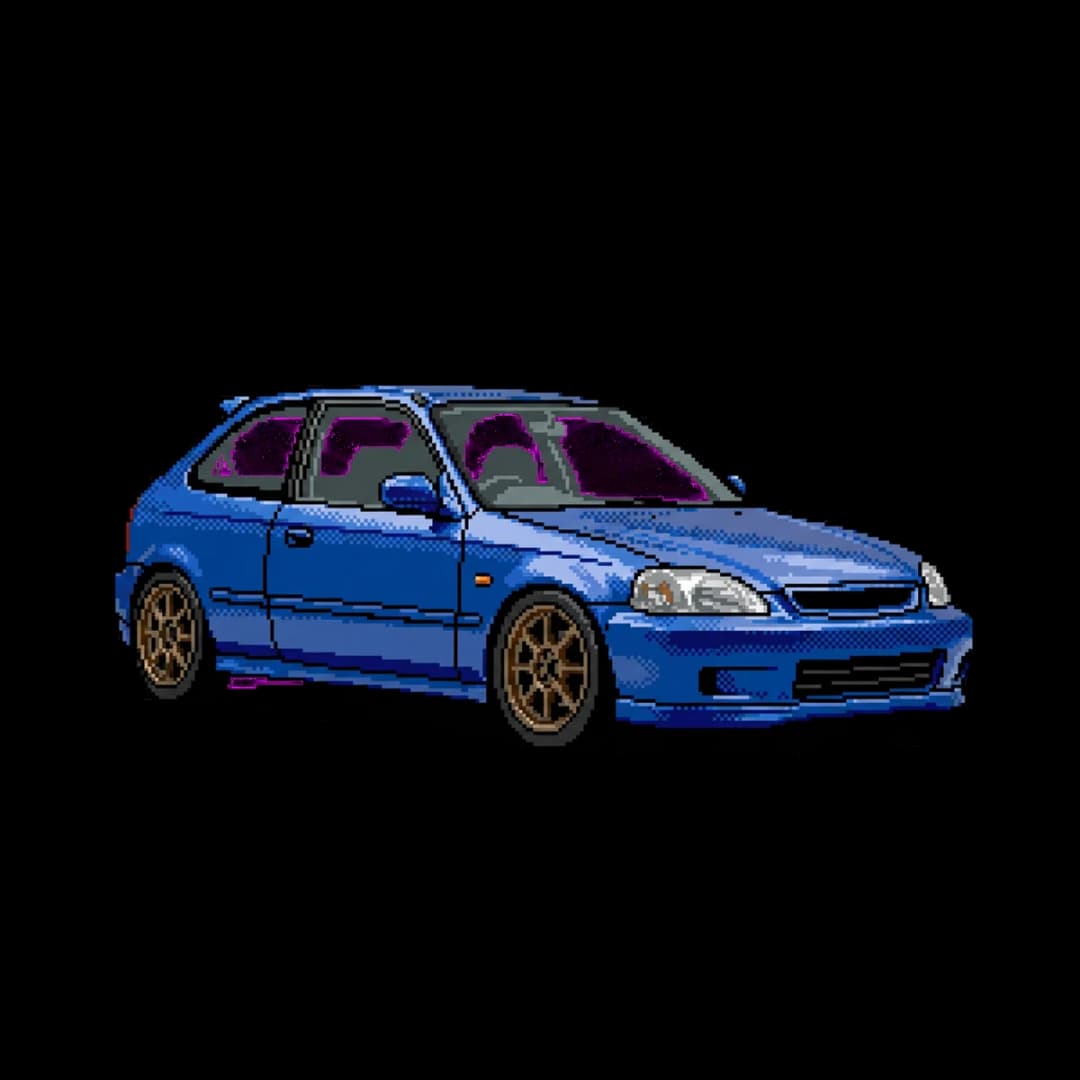 8-Bit Hatch — Civic design.