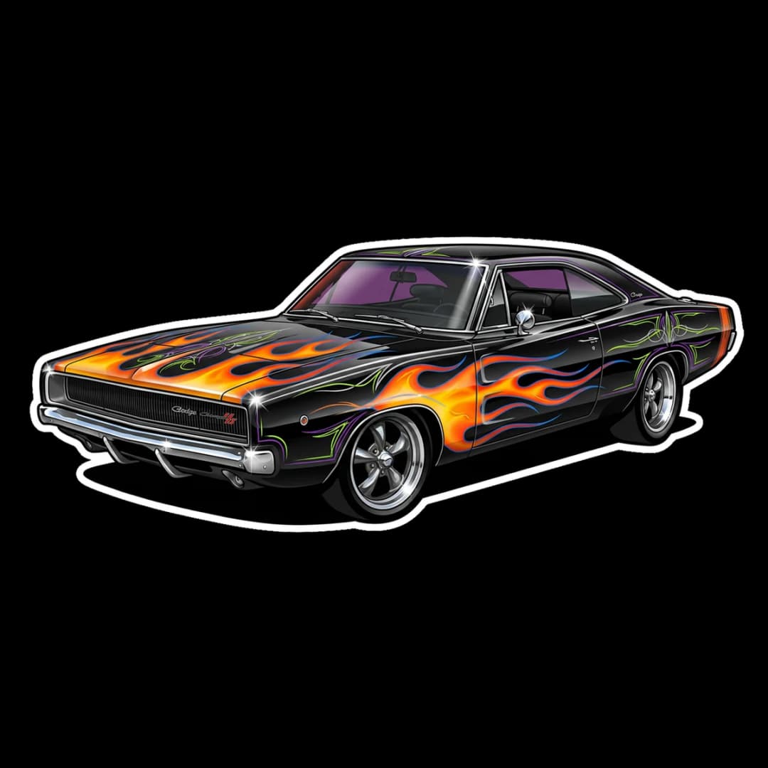 classic muscle apparel design.