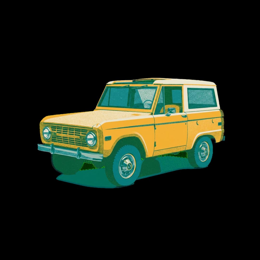 Short-Wheelbase Zine — Bronco design.