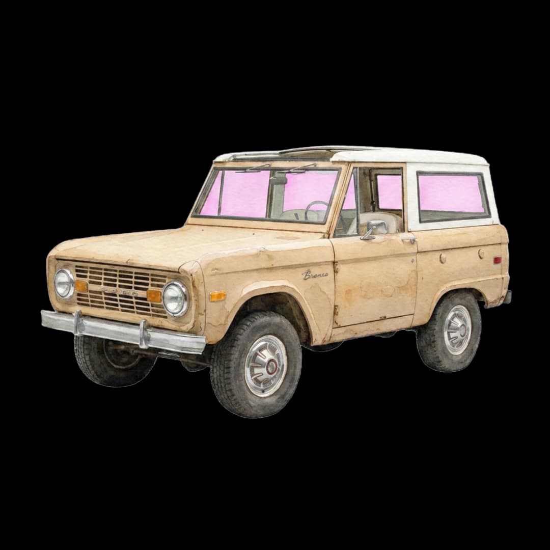 Trailhead Roof Wash — Bronco design.