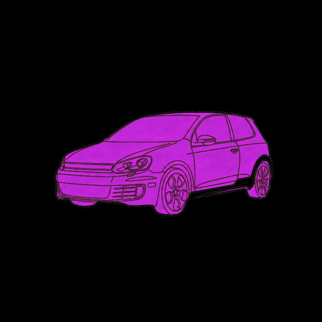 One-Line Hot-Hatch — GTI design.