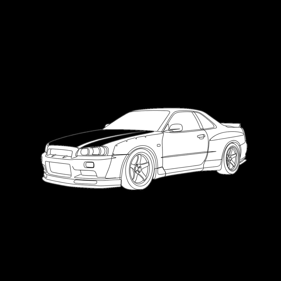 Single-Line AWD — GT-R design.