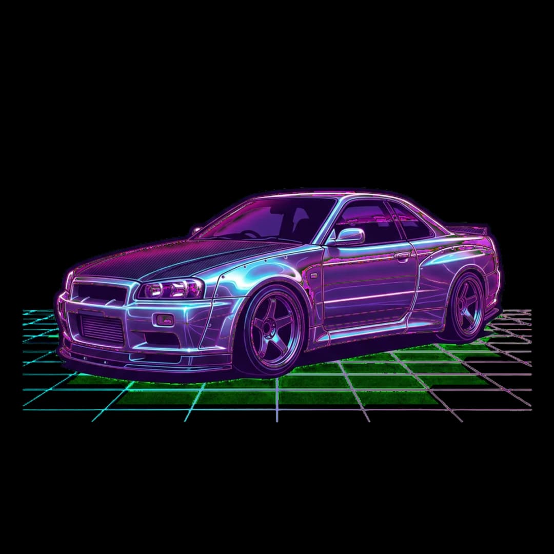 Neon Wide-Body — GT-R design.