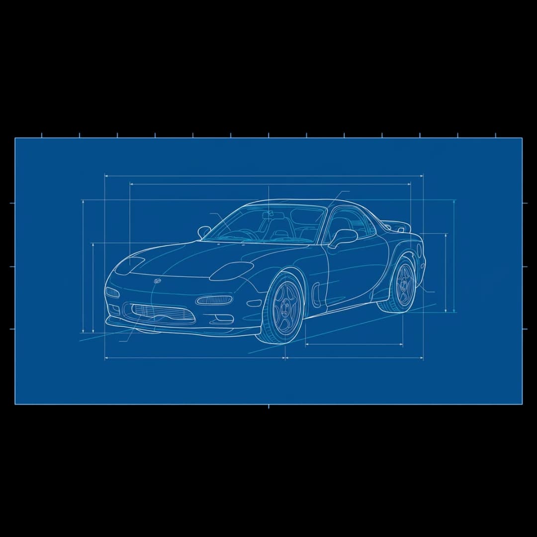 Import Schematic — JDM cars design.