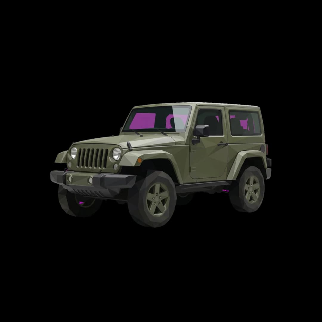 Faceted Trail Rig — Wrangler design.