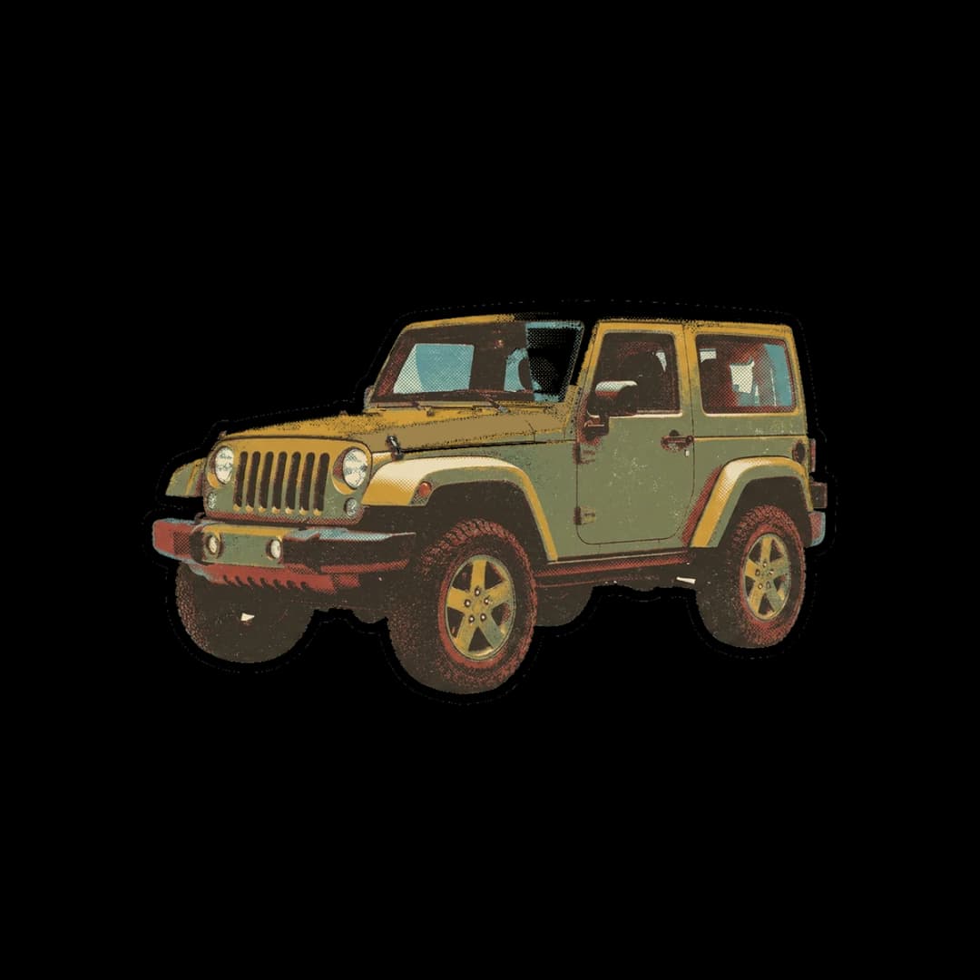 Flat-Fender Throwback — Wrangler design.