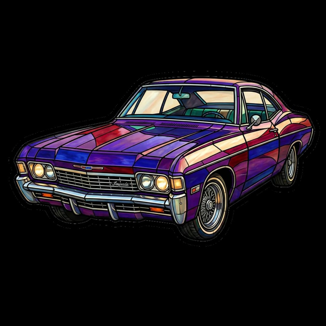 Cathedral Candy Paint — lowriders design.