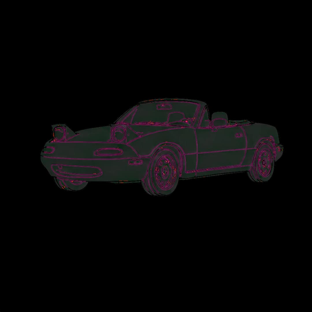 Miata apparel design.