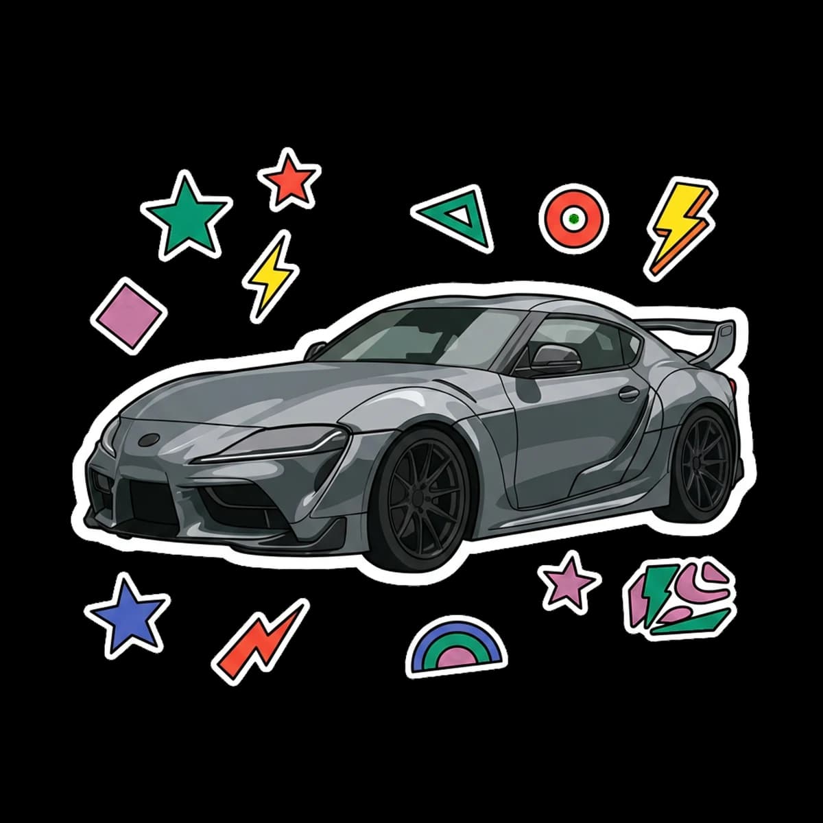 modern tuners apparel design.