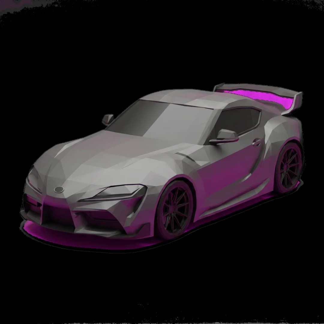 Faceted Widebody — modern tuners design.