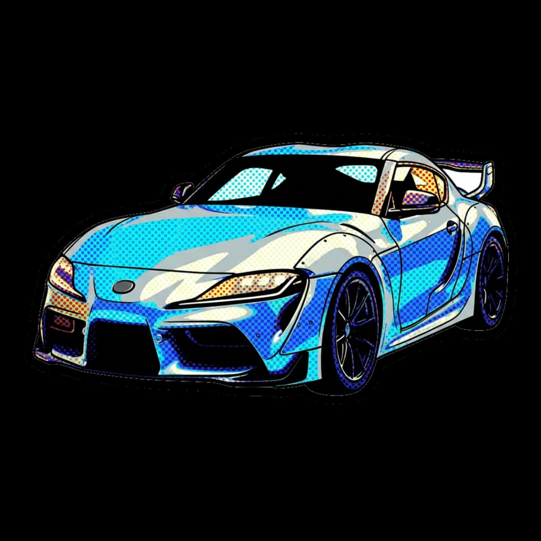 Halftone Widebody — modern tuners design.