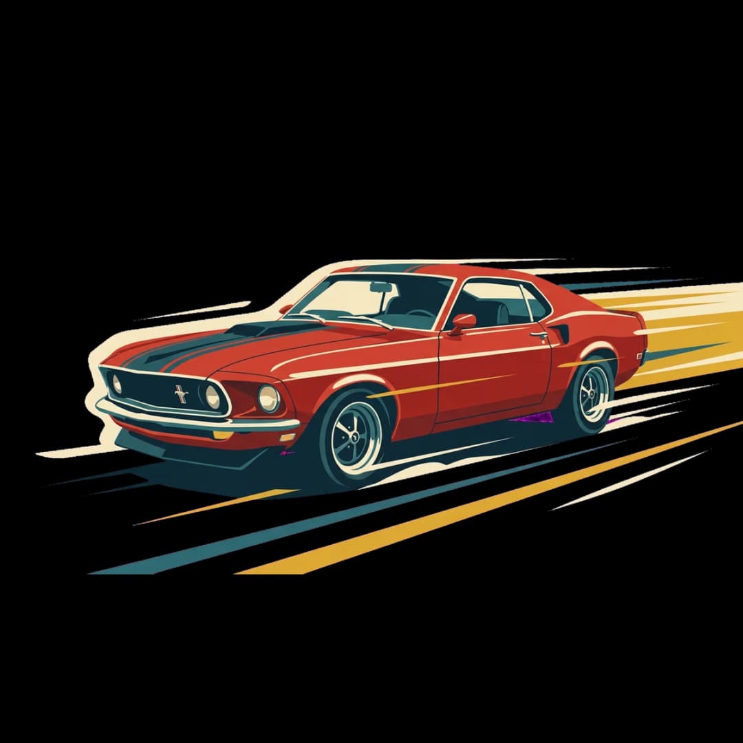 Podium Fastback — Mustang design.