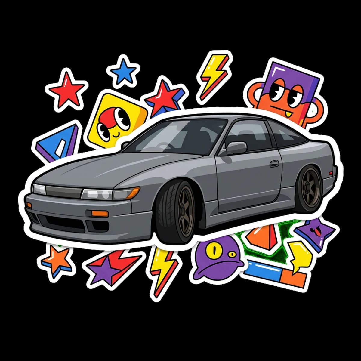 240SX apparel design.