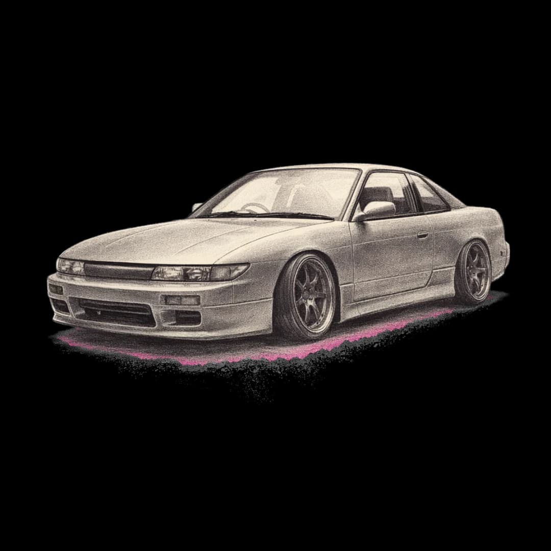 Angle Kit Sketch — 240SX design.