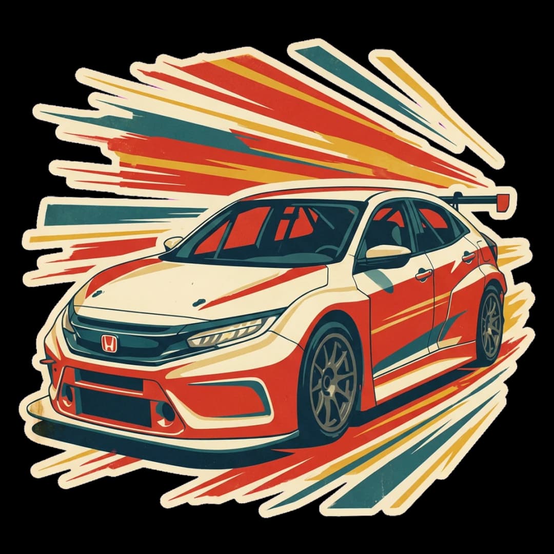 time attack apparel design.