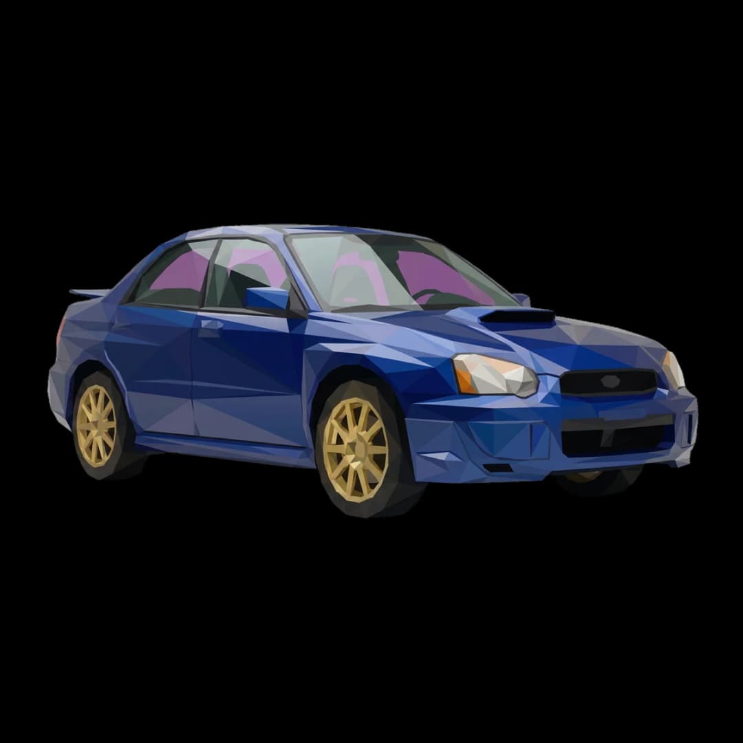 Faceted Rally — WRX design.
