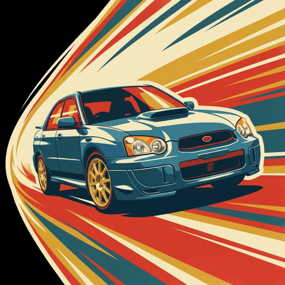 WRX apparel design.