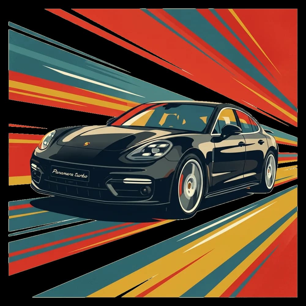 Race Poster car design artwork
